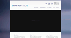 Desktop Screenshot of mandergroup.com